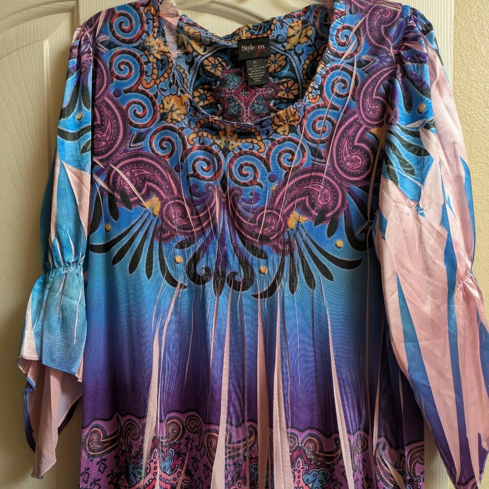 Women's pretty unique blouse.